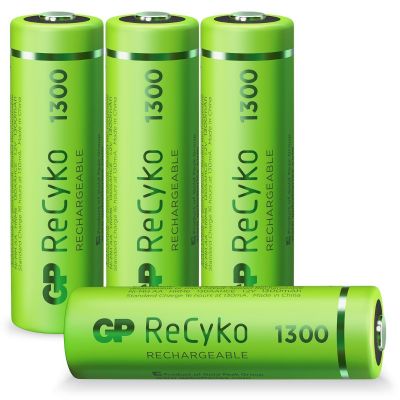 Oplaadbare batterijen AA 4 1300 mAh | GP Batteries