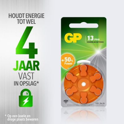 Hoorapparaat | Zinc Air GP Batteries